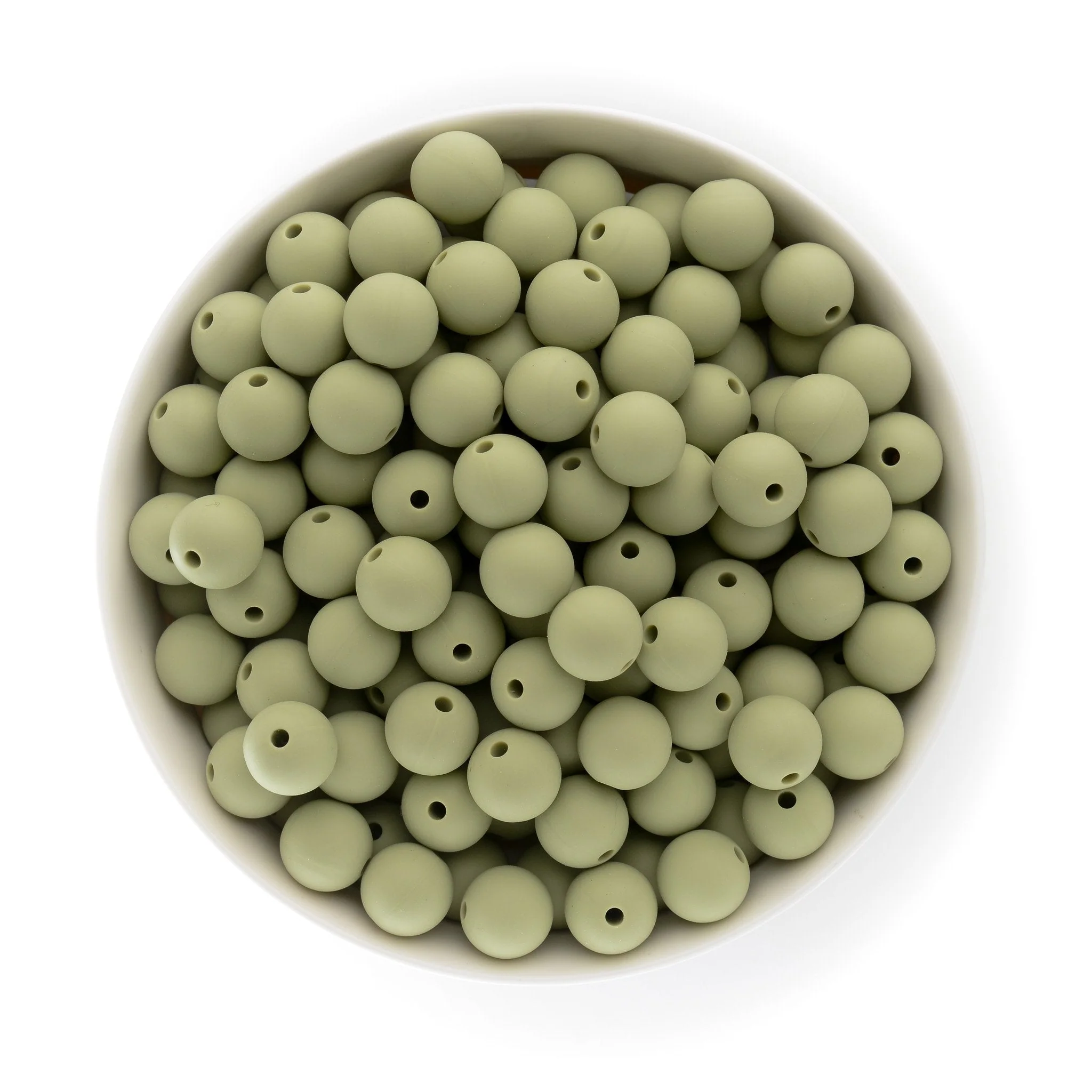12mm Round Silicone Beads - Image 50