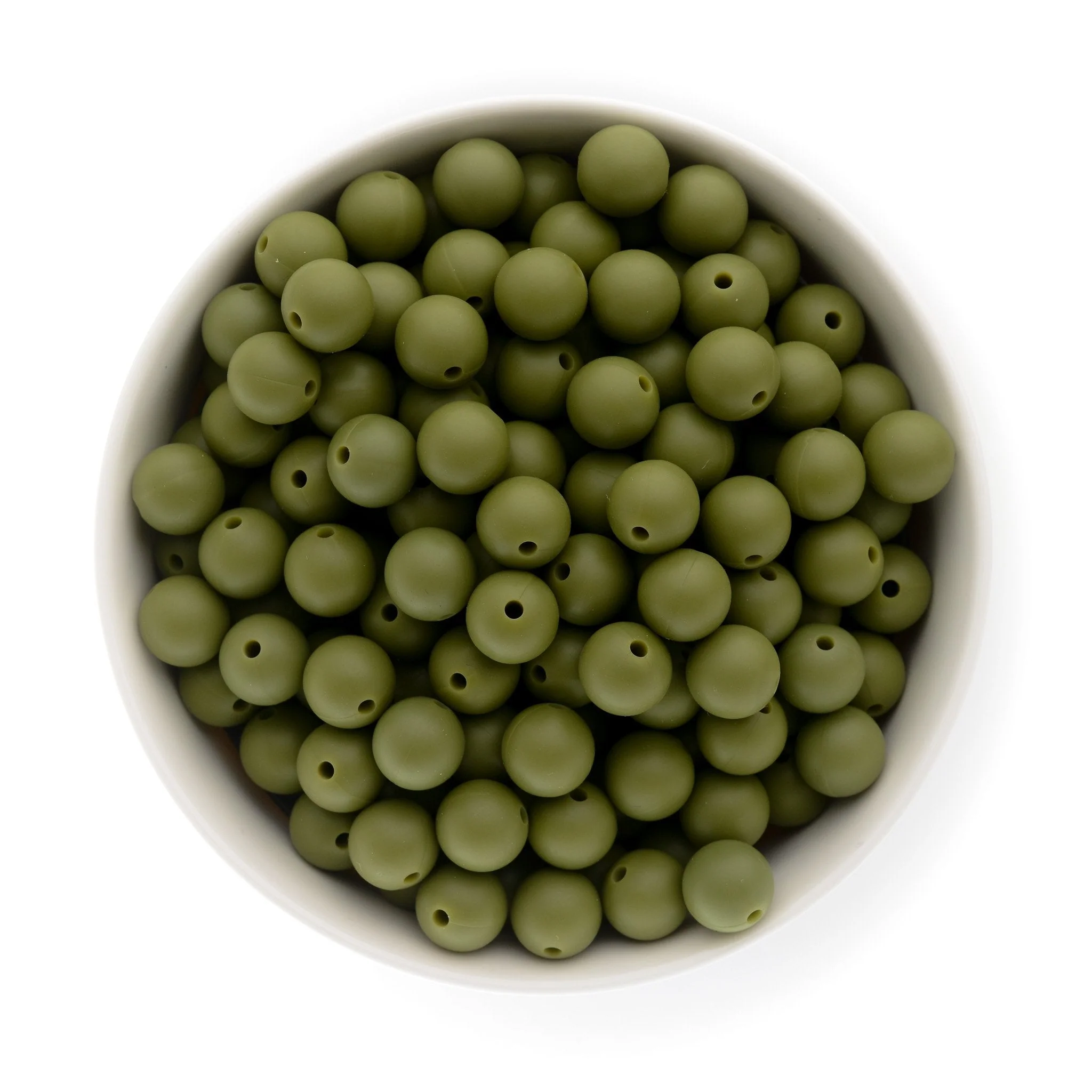 12mm Round Silicone Beads - Image 60