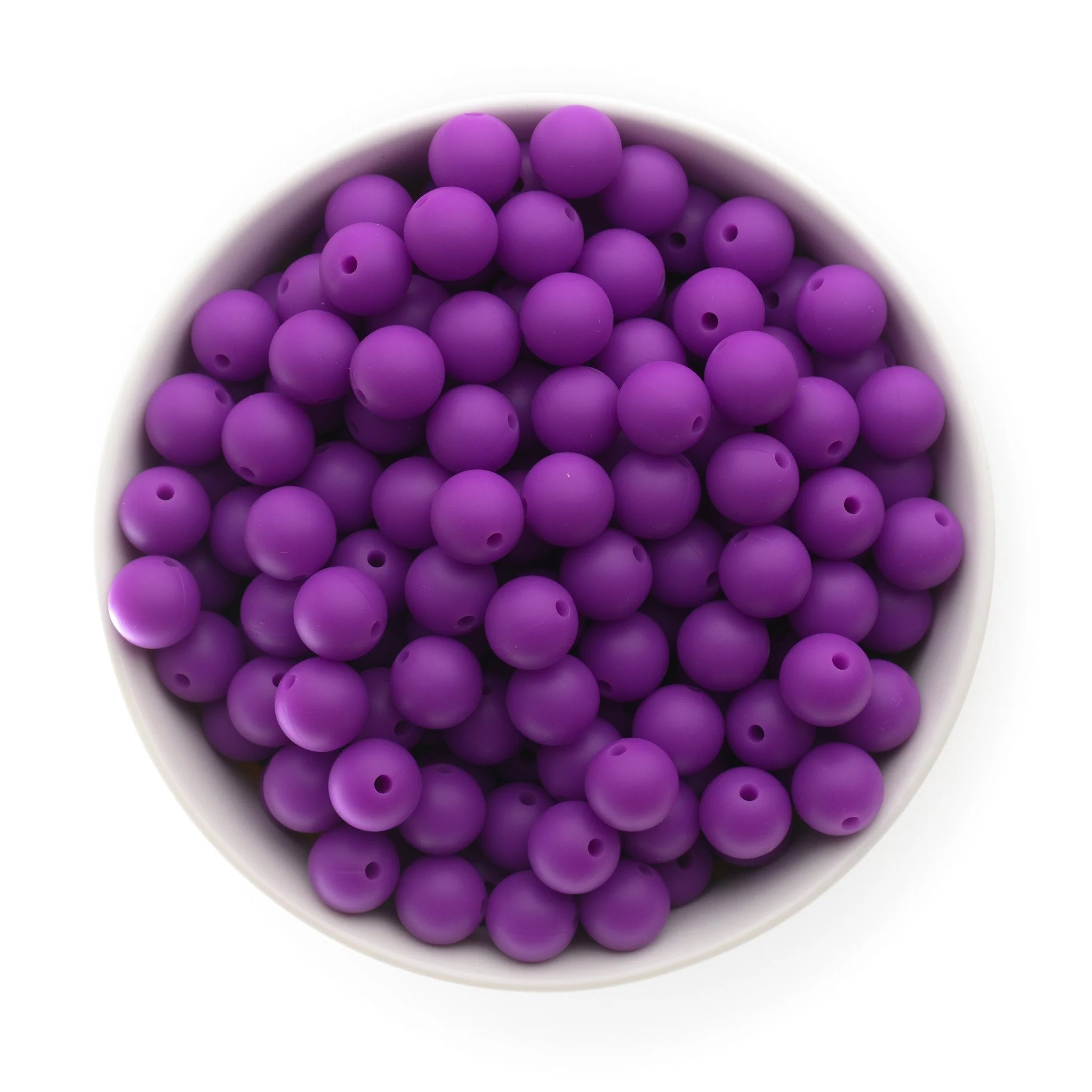 12mm Round Silicone Beads - Image 65