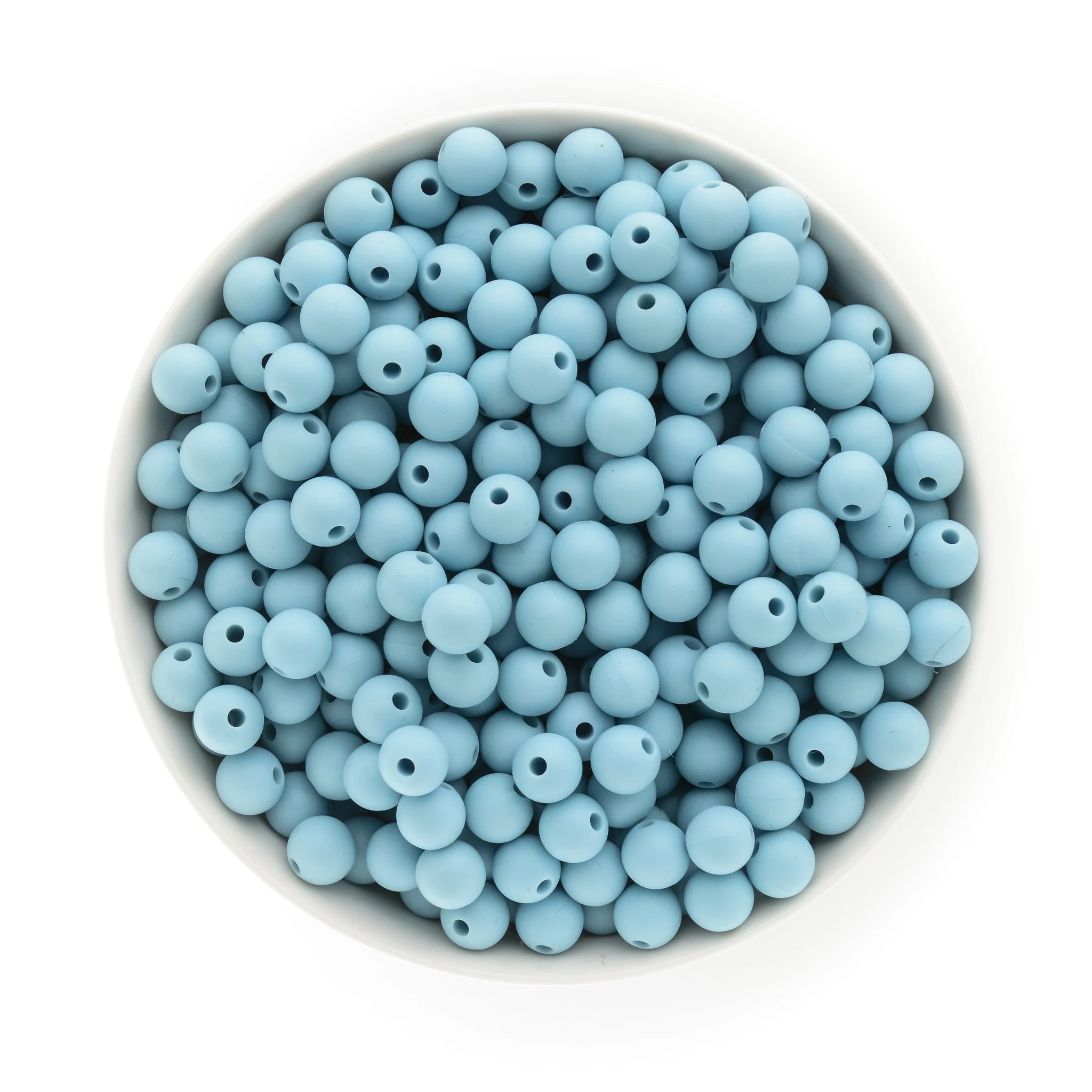 9mm Round Silicone Beads - Image 3