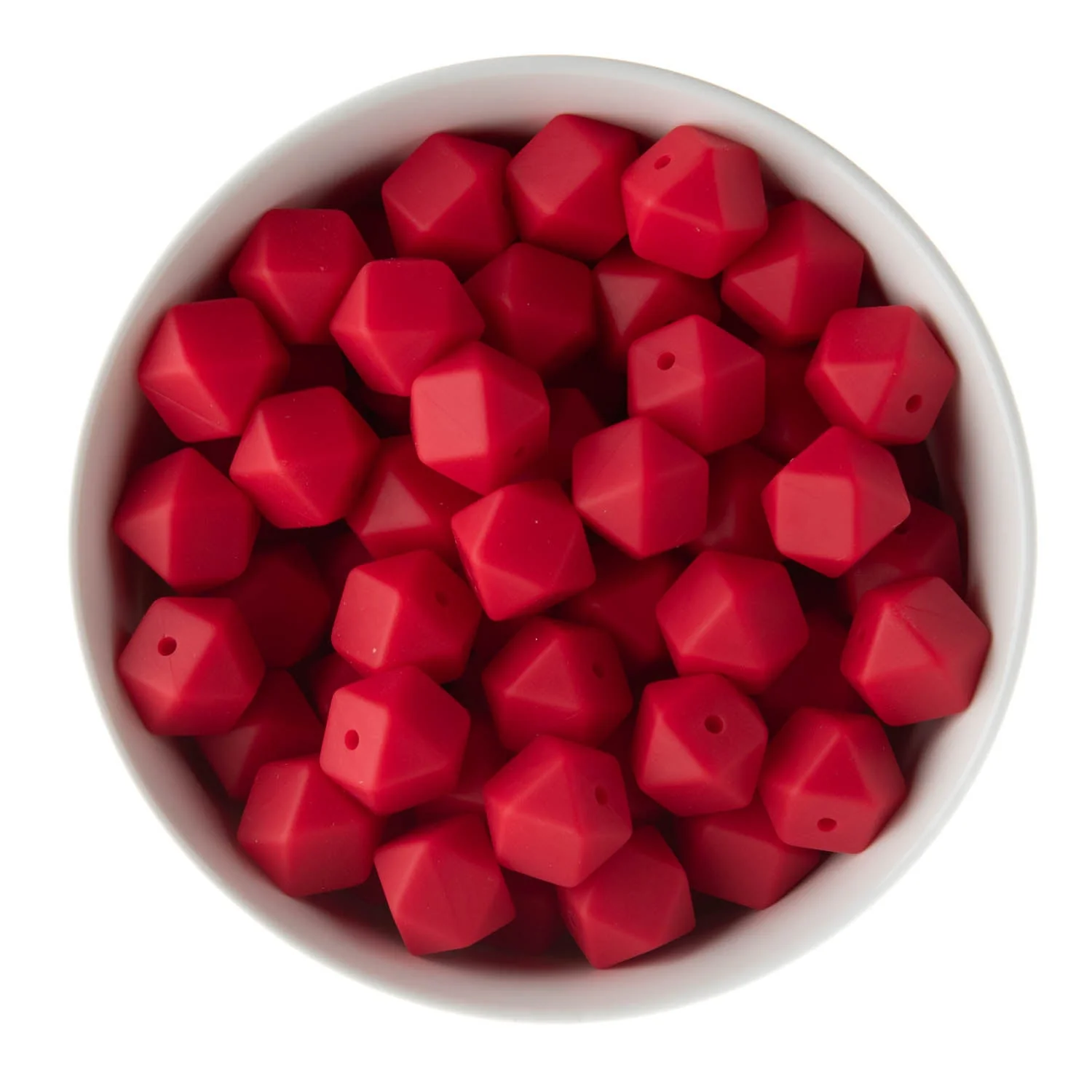 14mm Hexagon Silicone Beads - Image 10