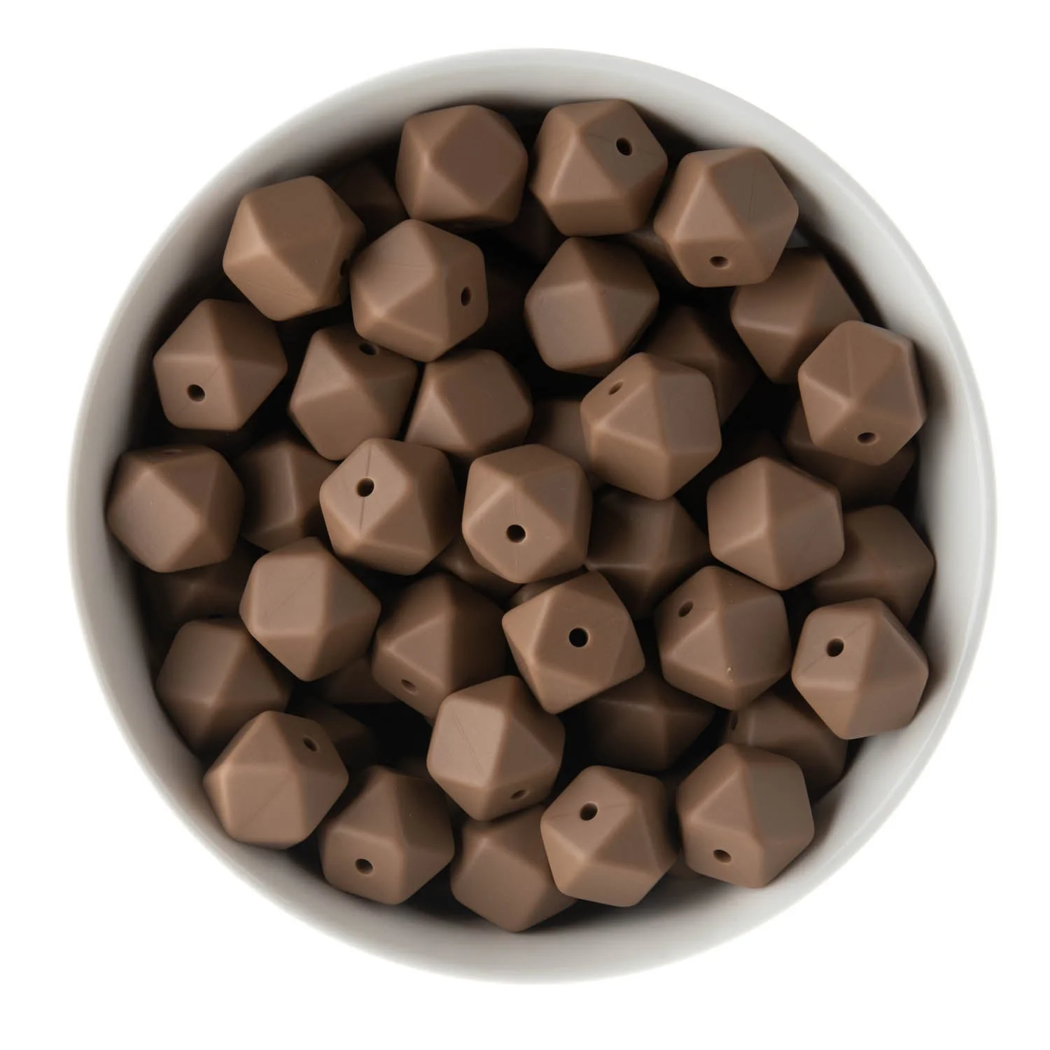14mm Hexagon Silicone Beads - Image 15