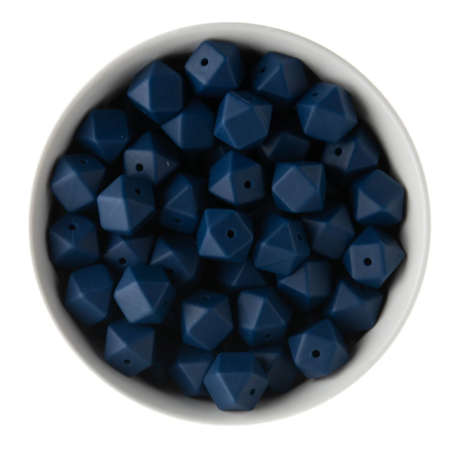 14mm Hexagon Silicone Beads - Image 28