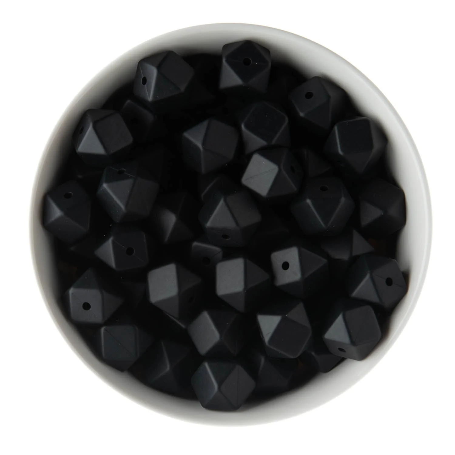 14mm Hexagon Silicone Beads - Image 3