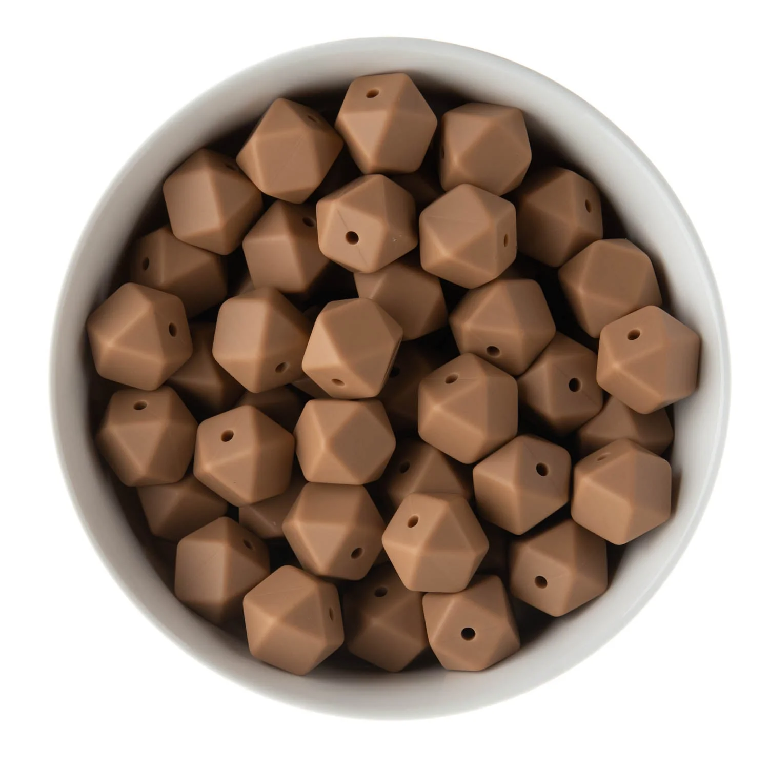 14mm Hexagon Silicone Beads - Image 33