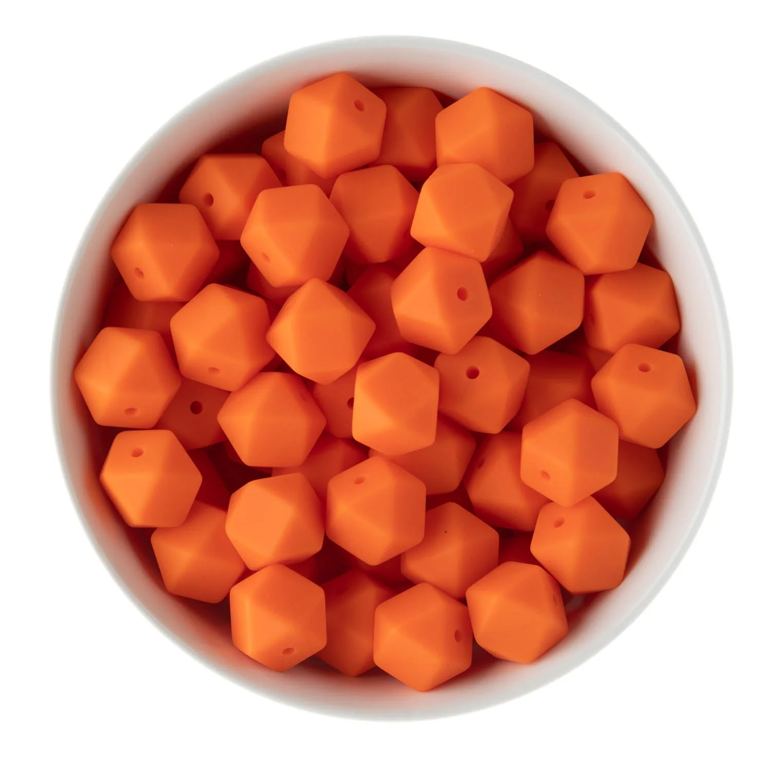 14mm Hexagon Silicone Beads - Image 39