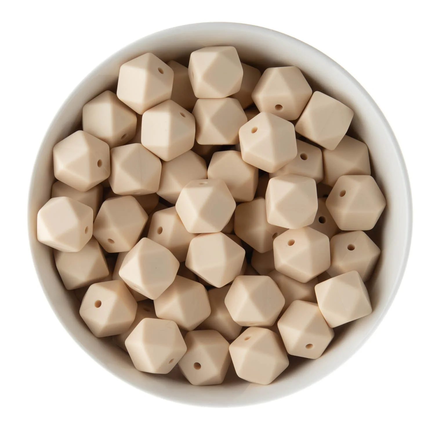 14mm Hexagon Silicone Beads - Image 41