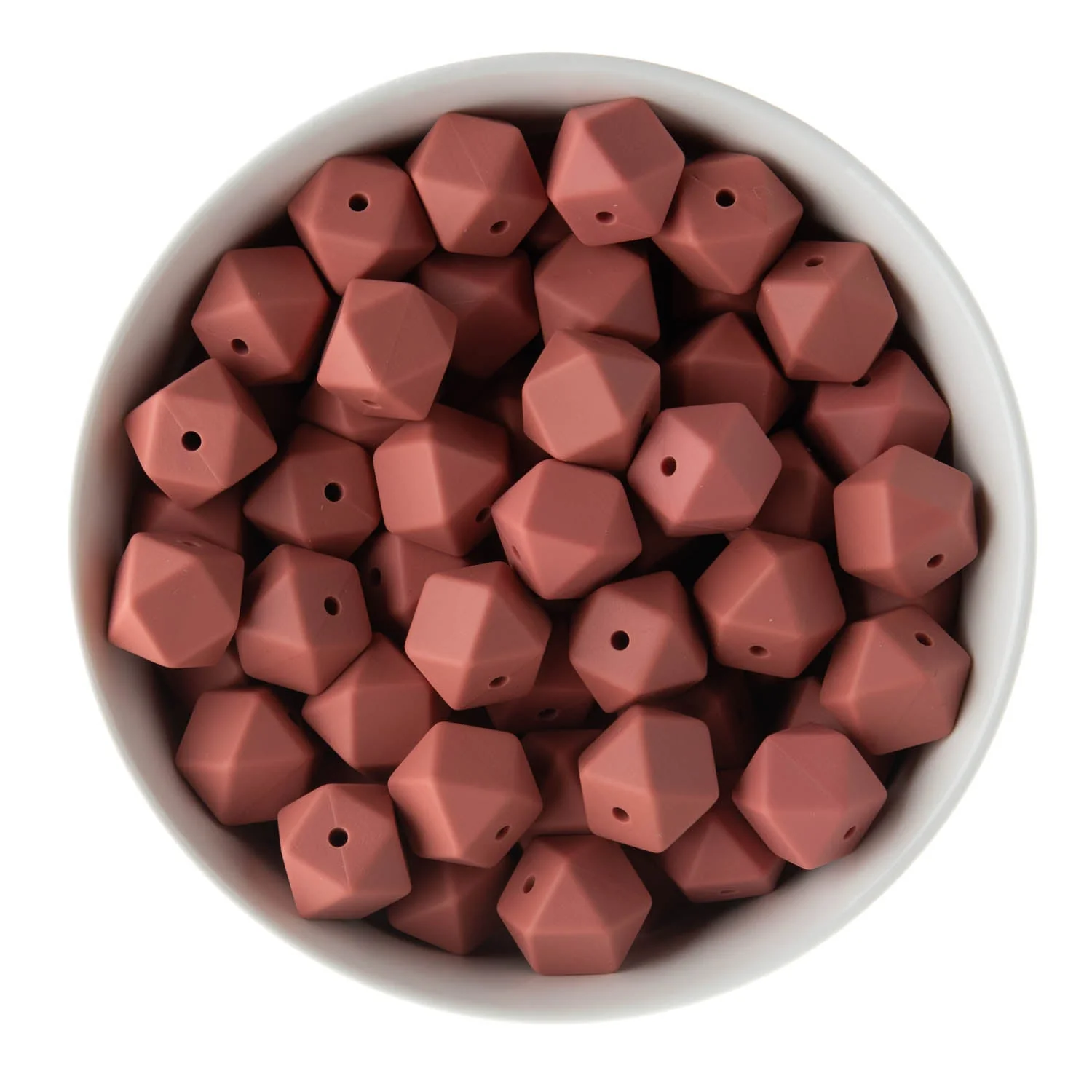 14mm Hexagon Silicone Beads - Image 6