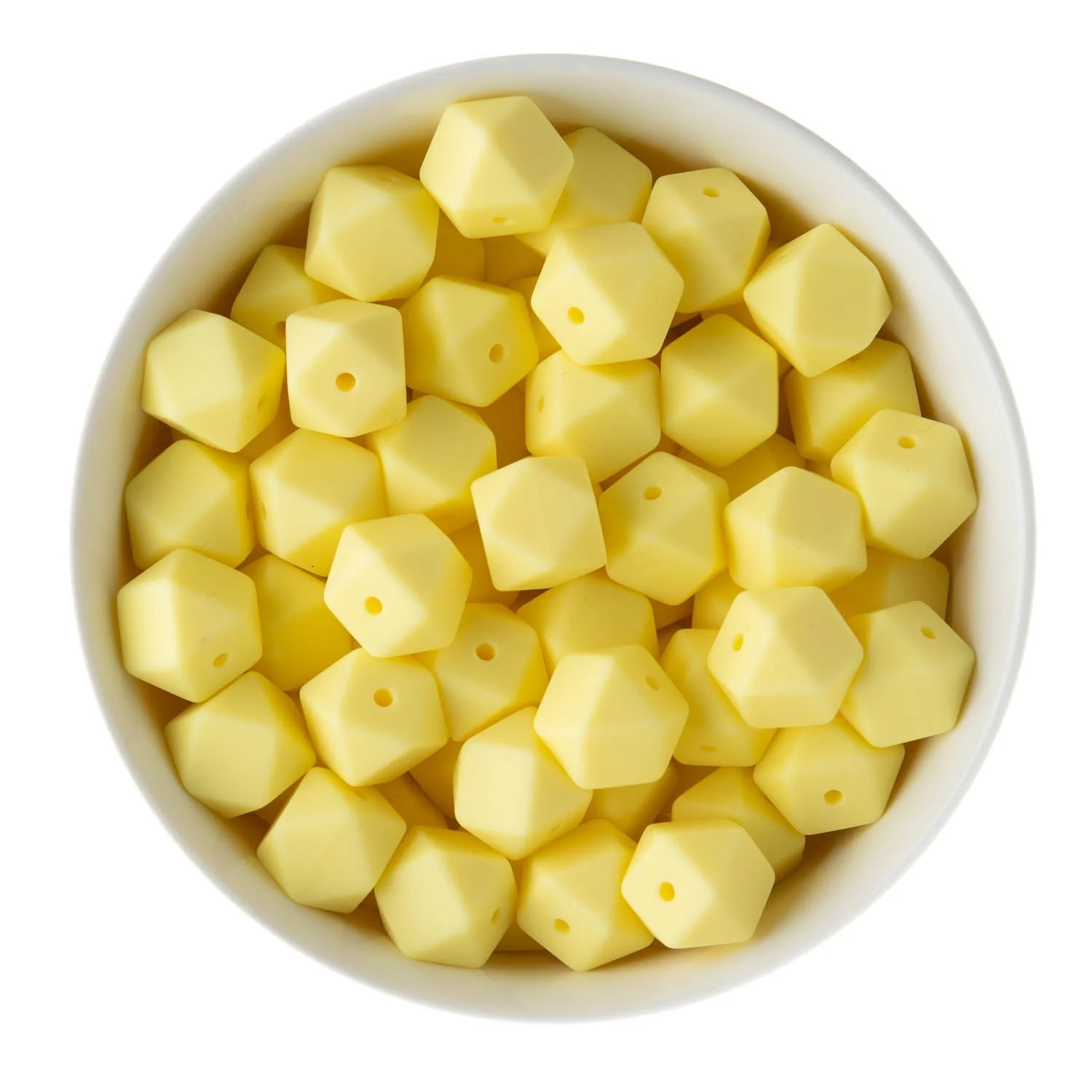 14mm Hexagon Silicone Beads - Image 7