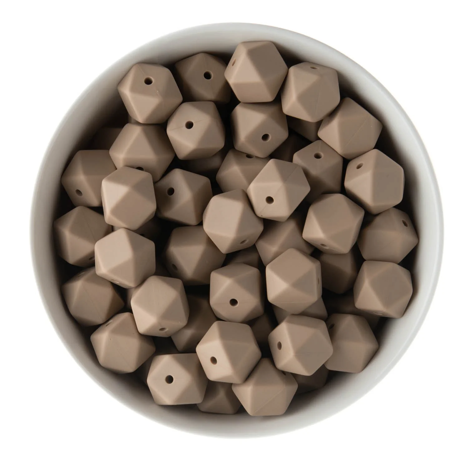 14mm Hexagon Silicone Beads - Image 8