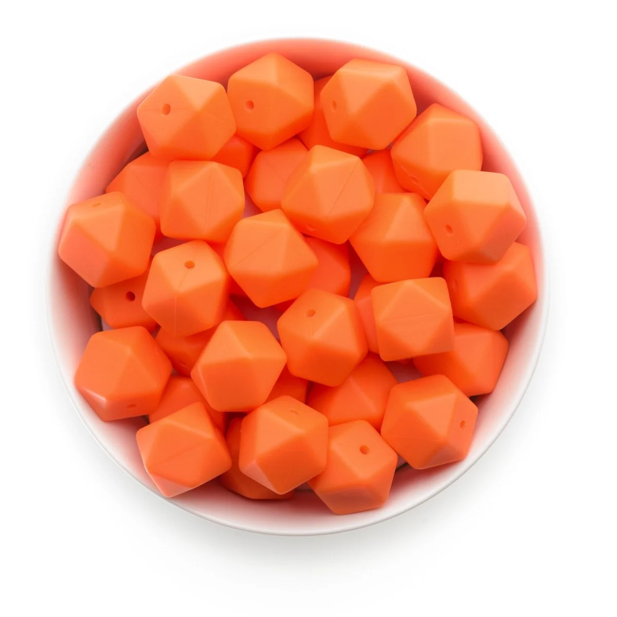 17mm Hexagon Silicone Beads - Image 16
