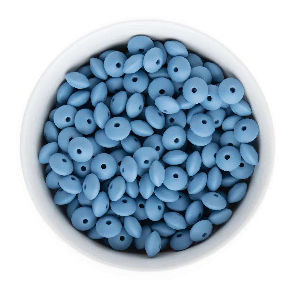 12mm Saucer Silicone Beads - Image 17
