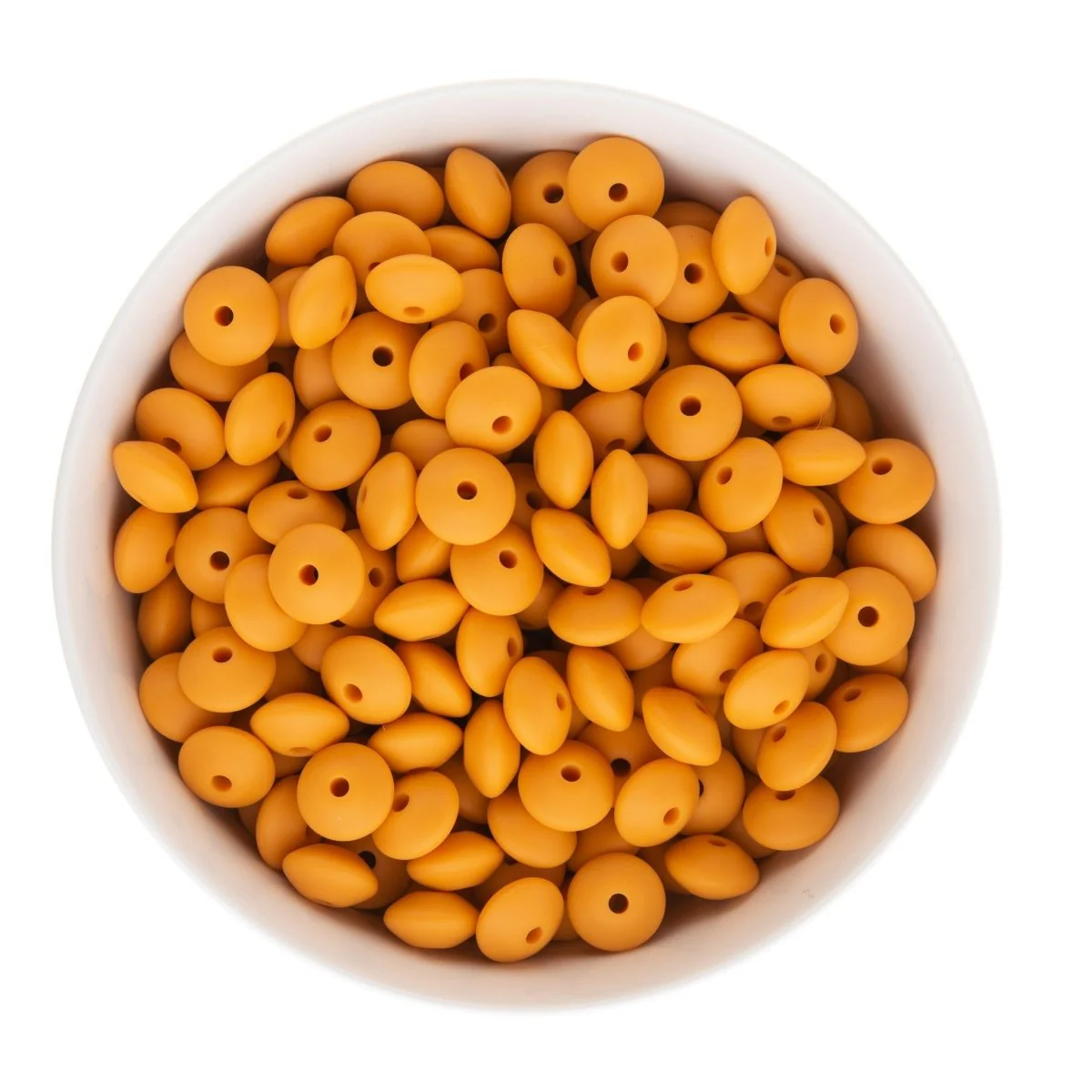 12mm Saucer Silicone Beads - Image 3