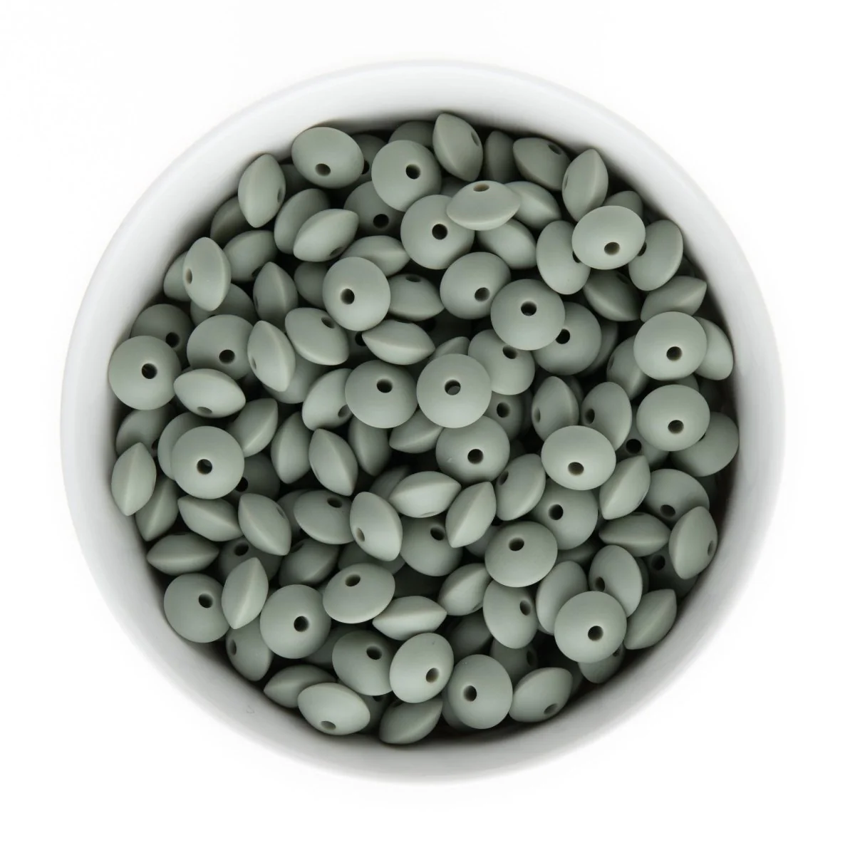 12mm Saucer Silicone Beads - Image 30