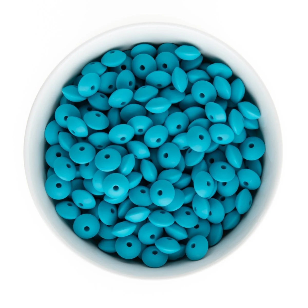 12mm Saucer Silicone Beads - Image 5