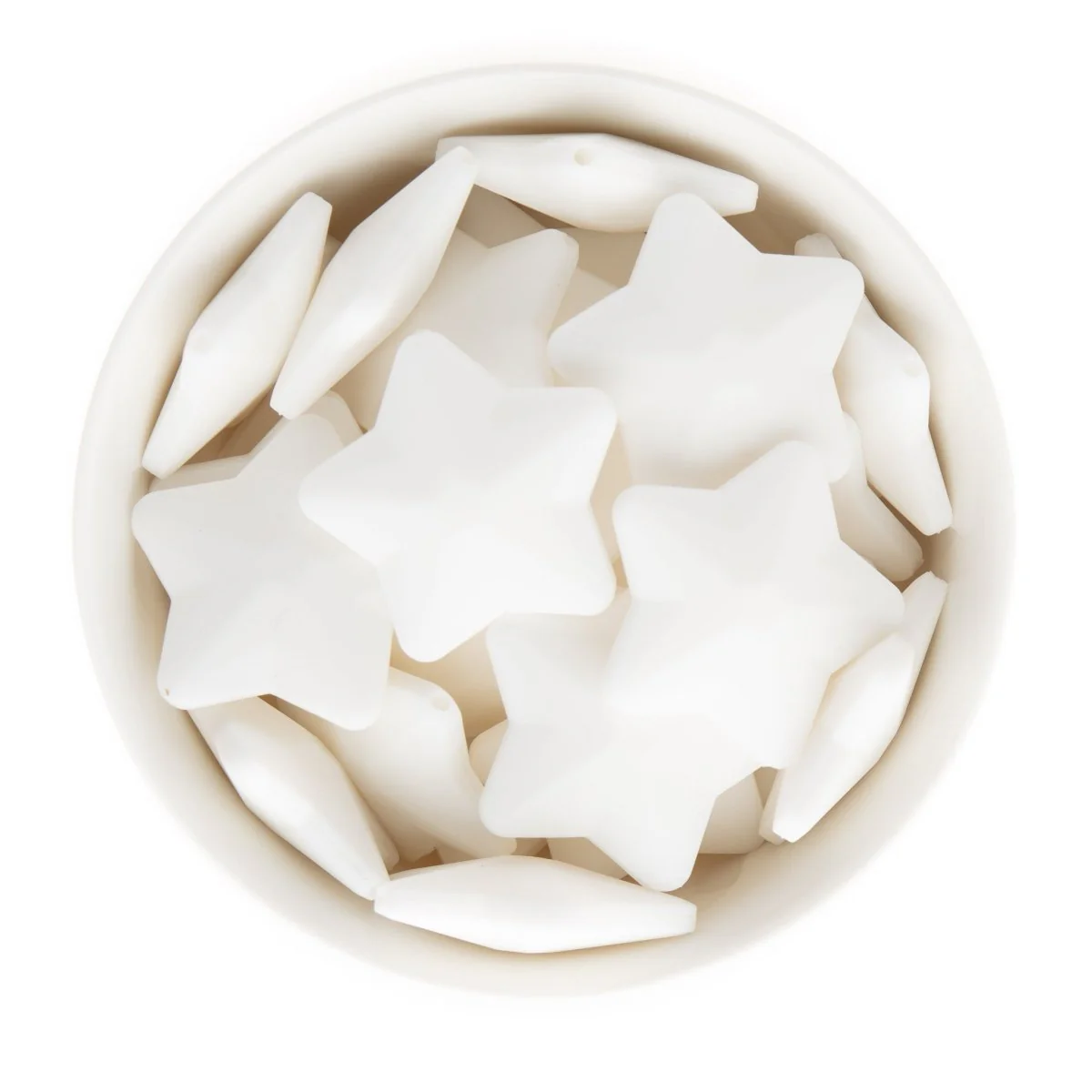 Faceted Star Silicone Beads - Image 7