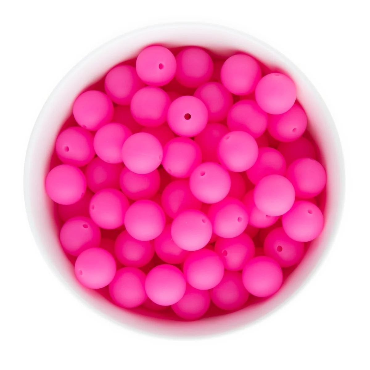 Glow-in-the-Dark Silicone Round Beads - Image 7