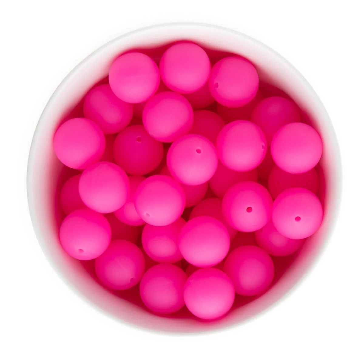 Glow-in-the-Dark Silicone Round Beads - Image 8