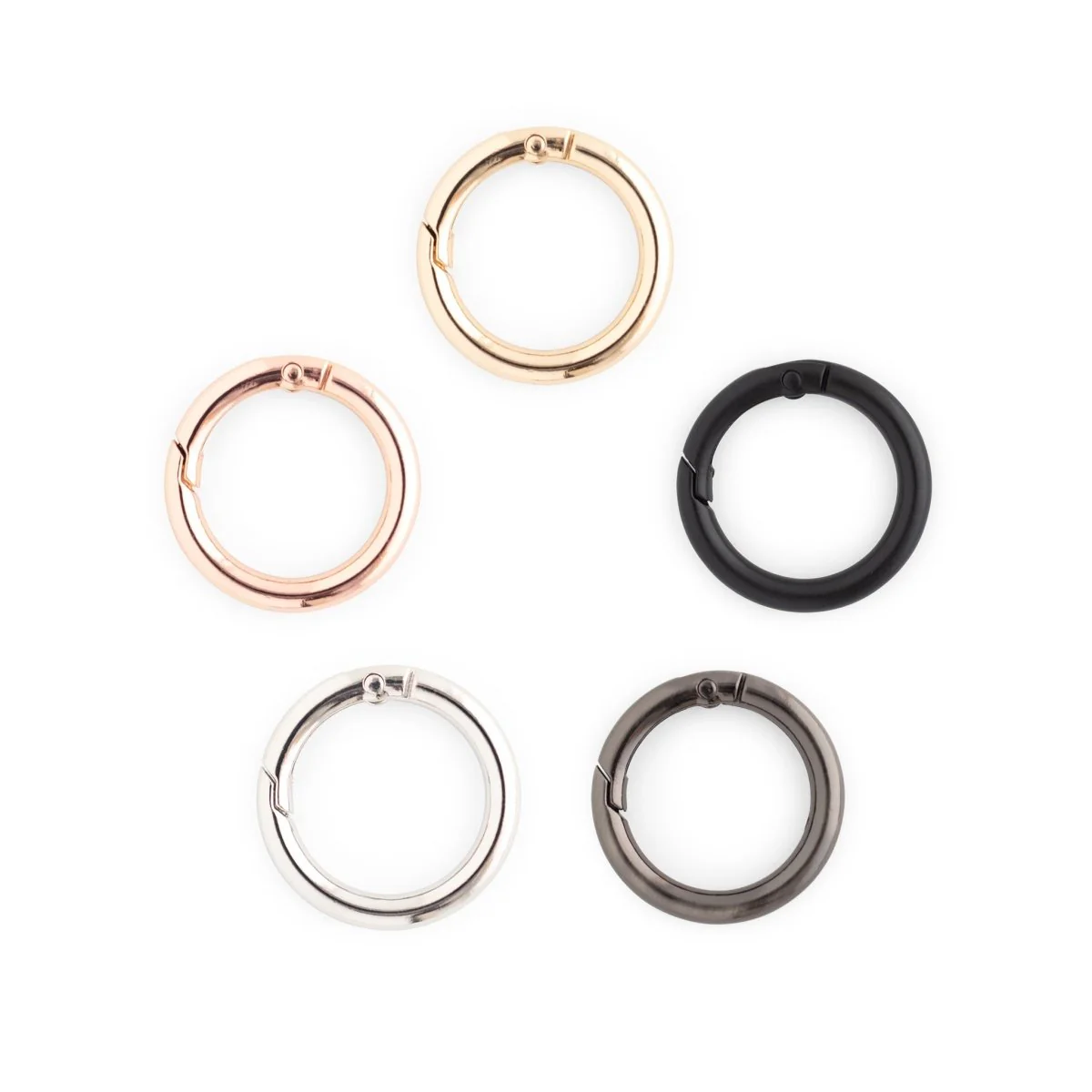 Premium Small O-Ring Spring Clip Assorted Pack - Image 2
