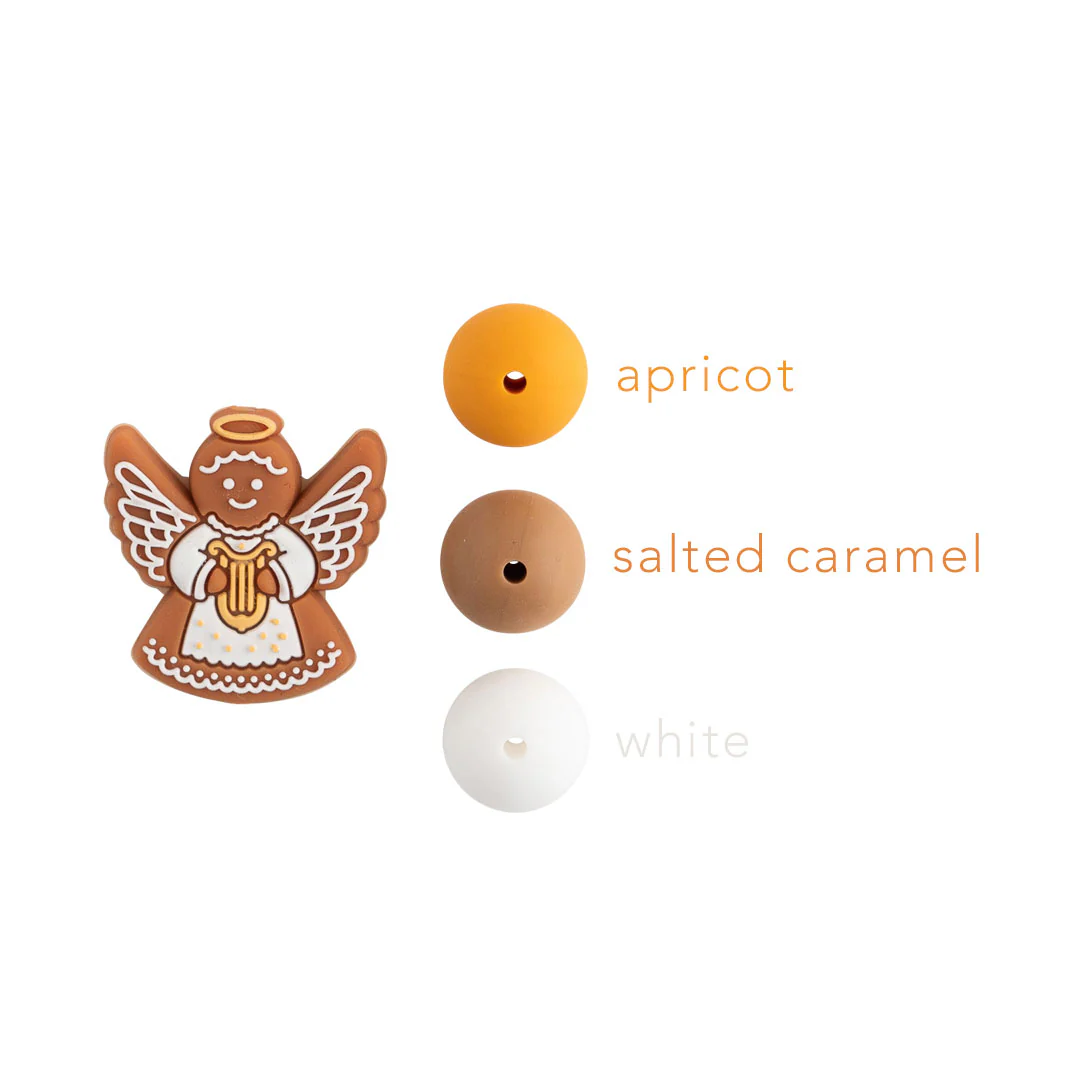 Snow Angel Silicone Focal Beads - Image 2