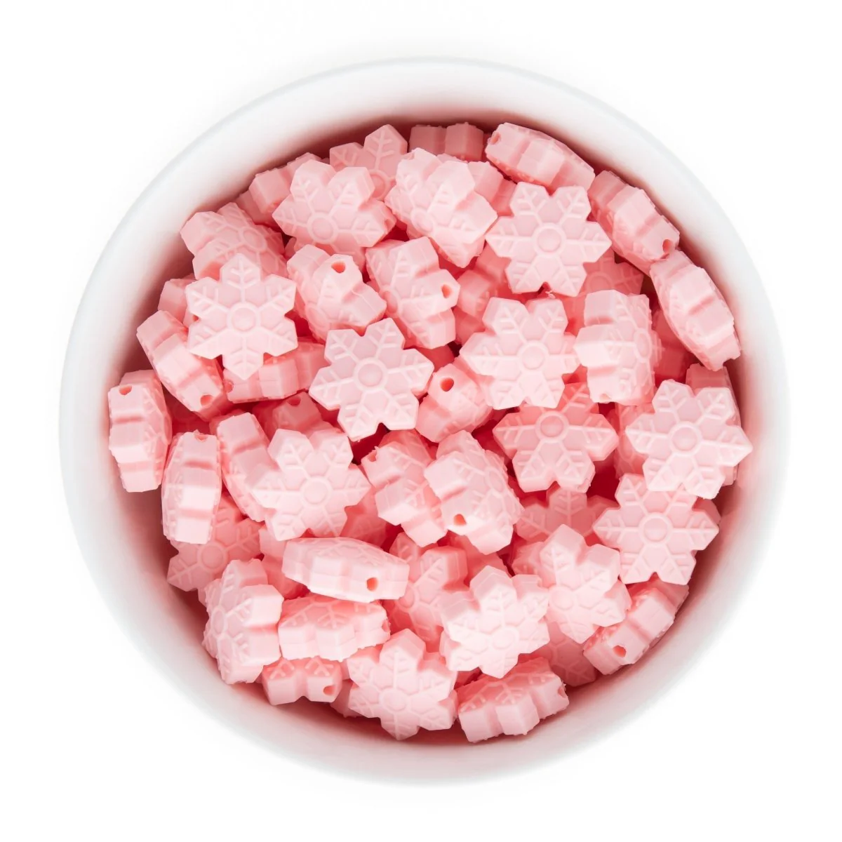 Snowflake Silicone Focal Beads - Image 3