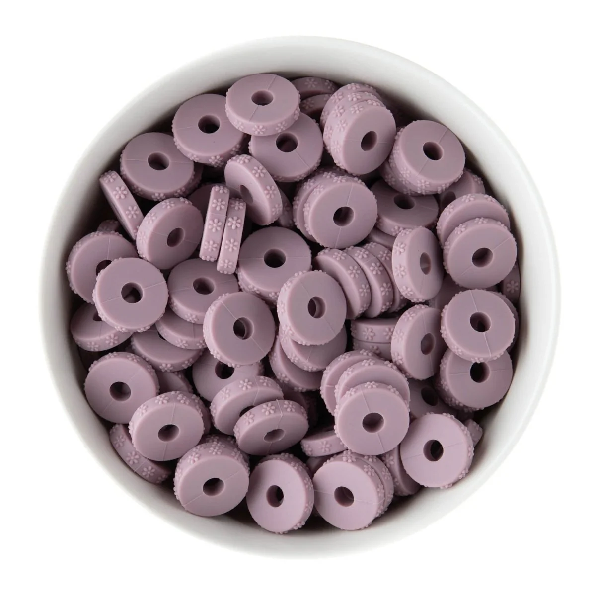 Daisy Embossed Spacer Beads - Image 7
