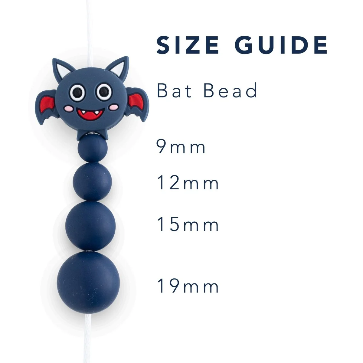 Bat Silicone Focal Beads - Image 4