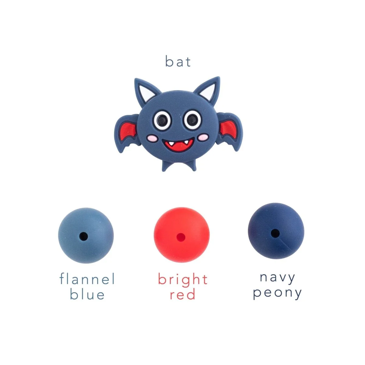 Bat Silicone Focal Beads - Image 5