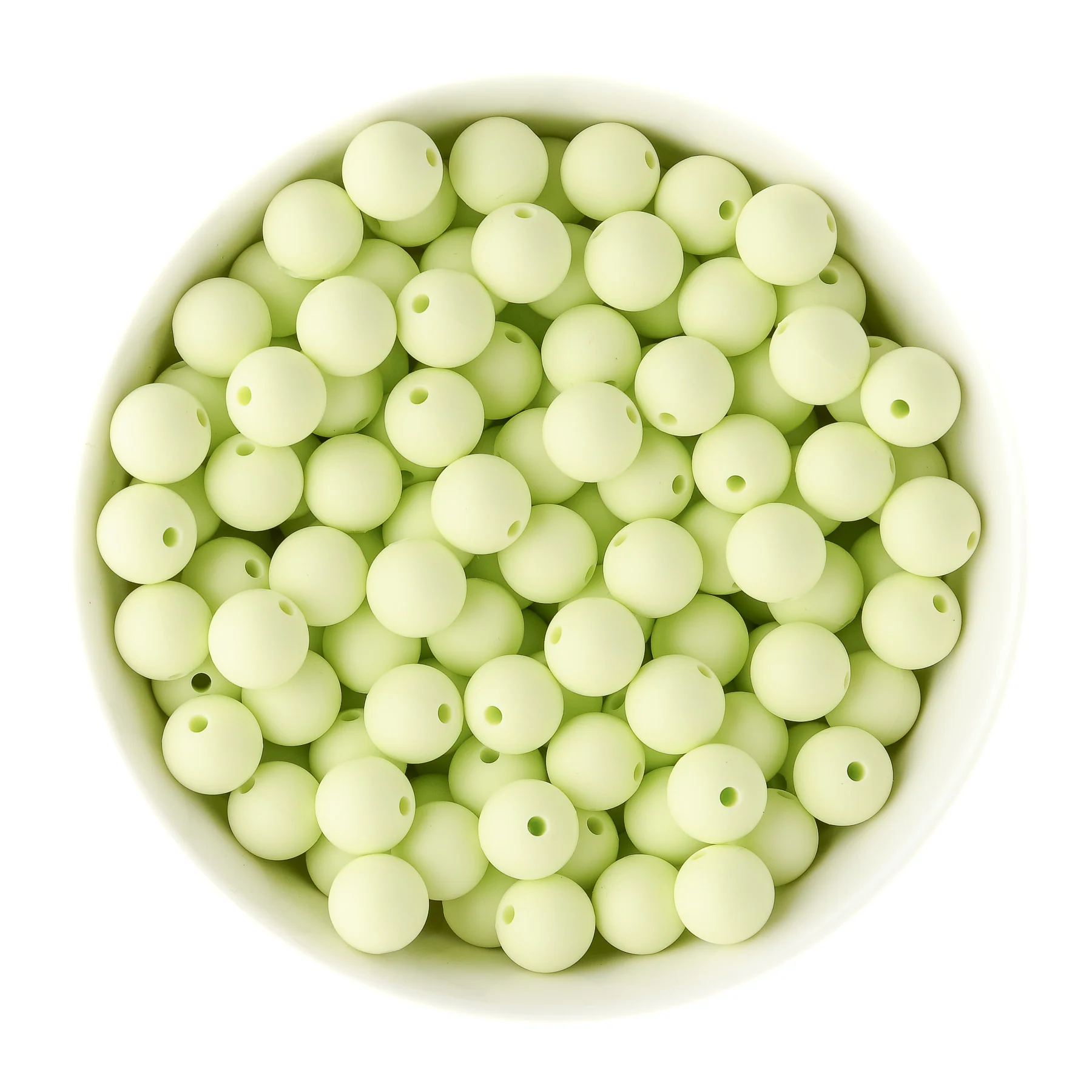 Spring Round Silicone Beads - Image 3