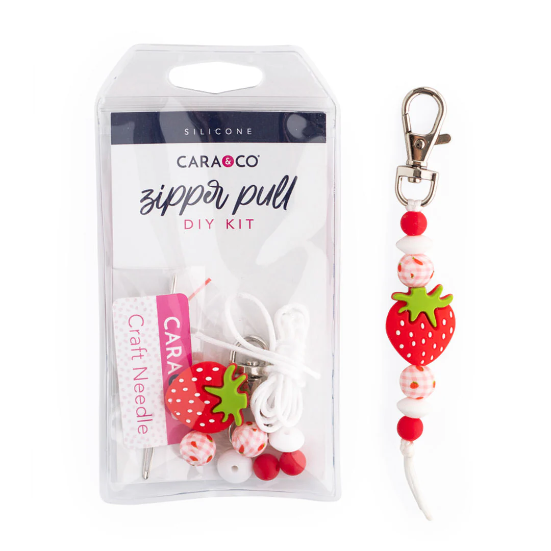 Strawberry Shortcake Zipper Pulls