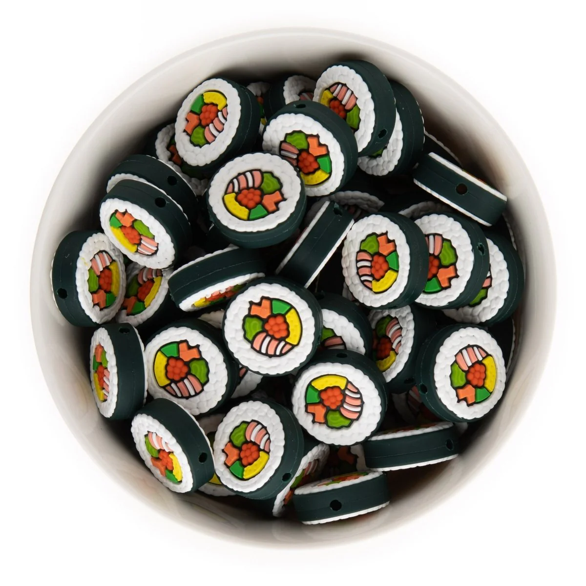 Sushi Silicone Focal Beads