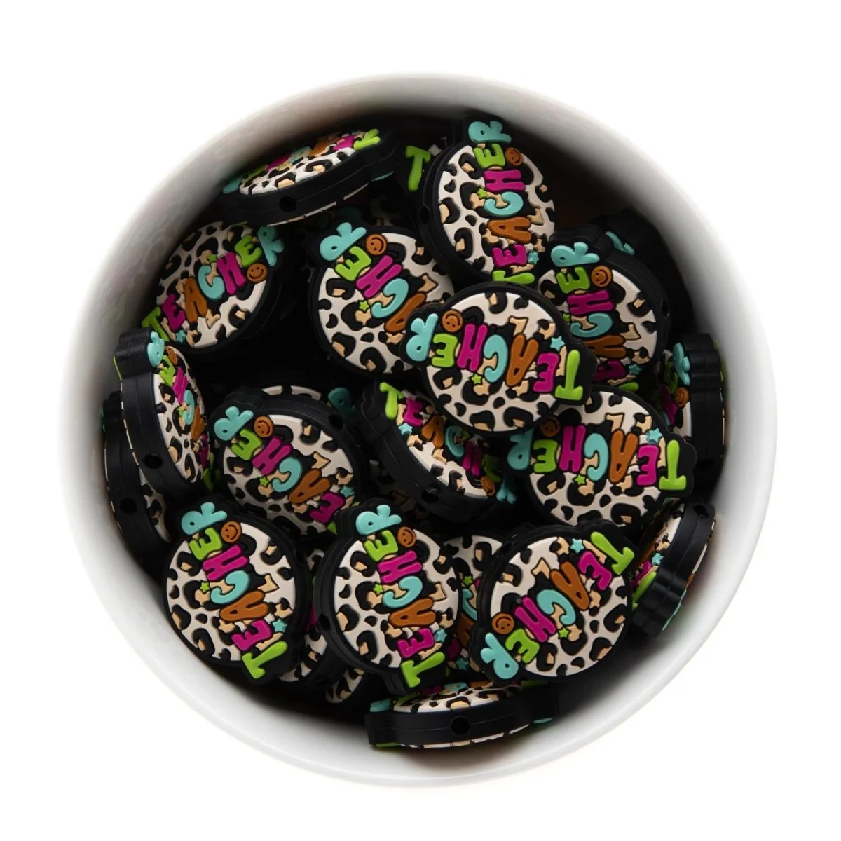 Teacher Silicone Focal Beads