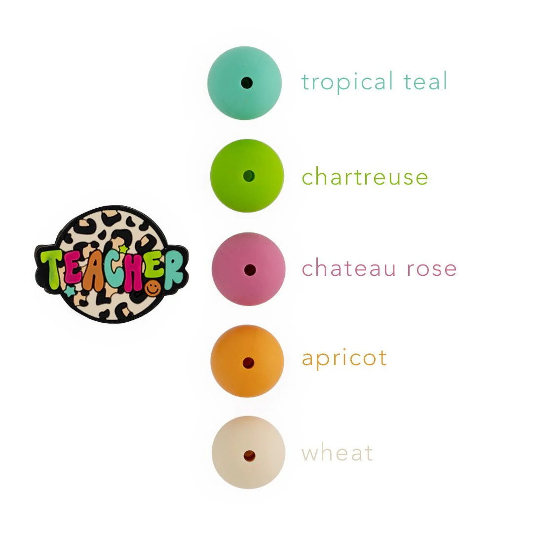 Teacher Silicone Focal Beads - Image 3