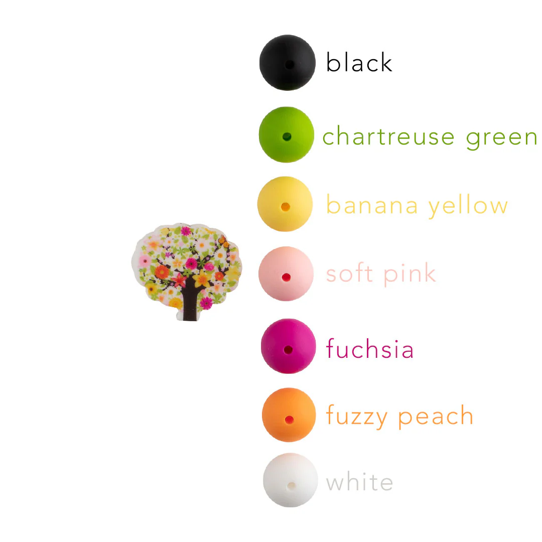 Tree Silicone Focal Beads - Image 6