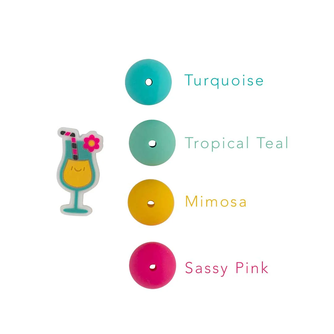 Tropical Drink Silicone Focal Beads - Image 3