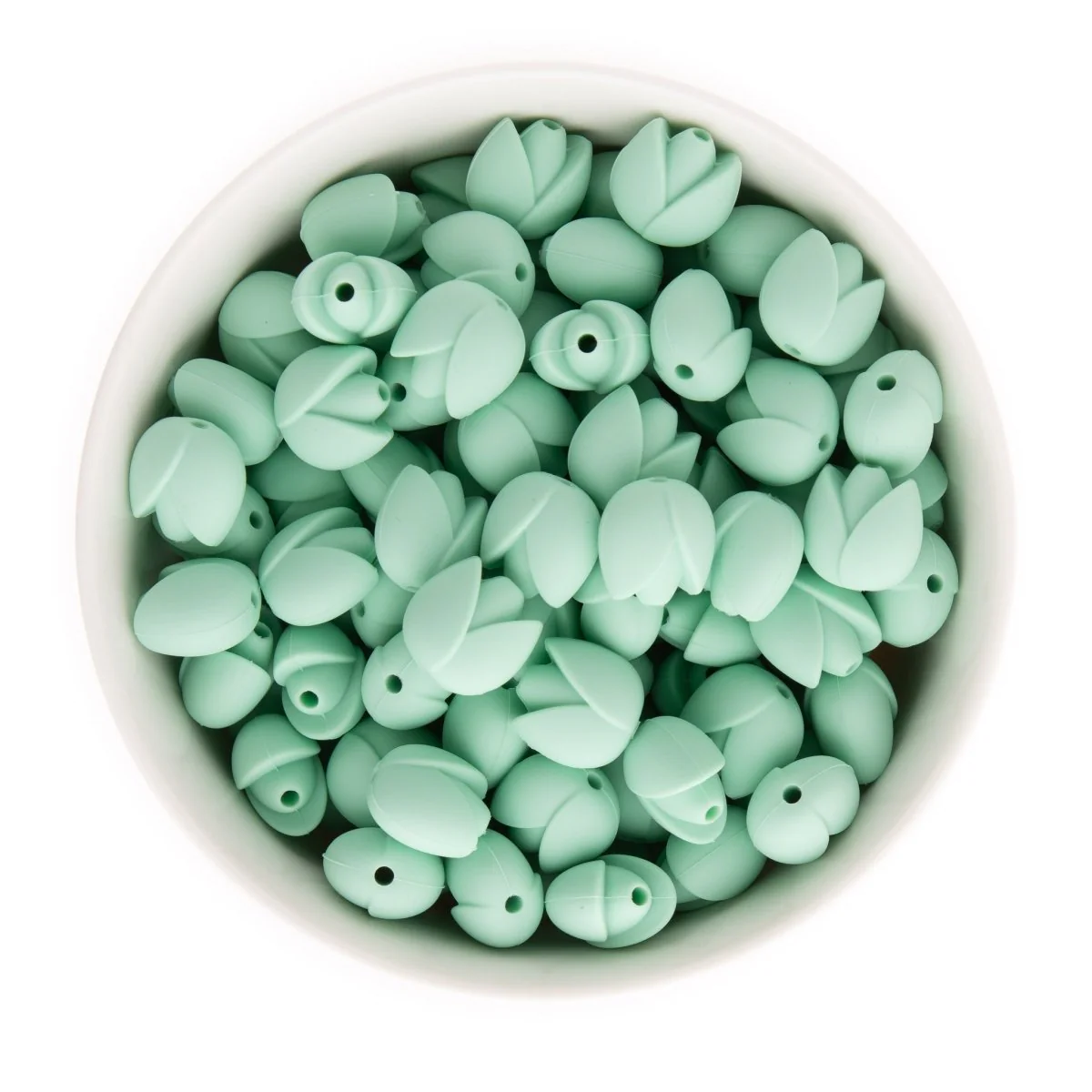 Tulip Silicone Focal Beads