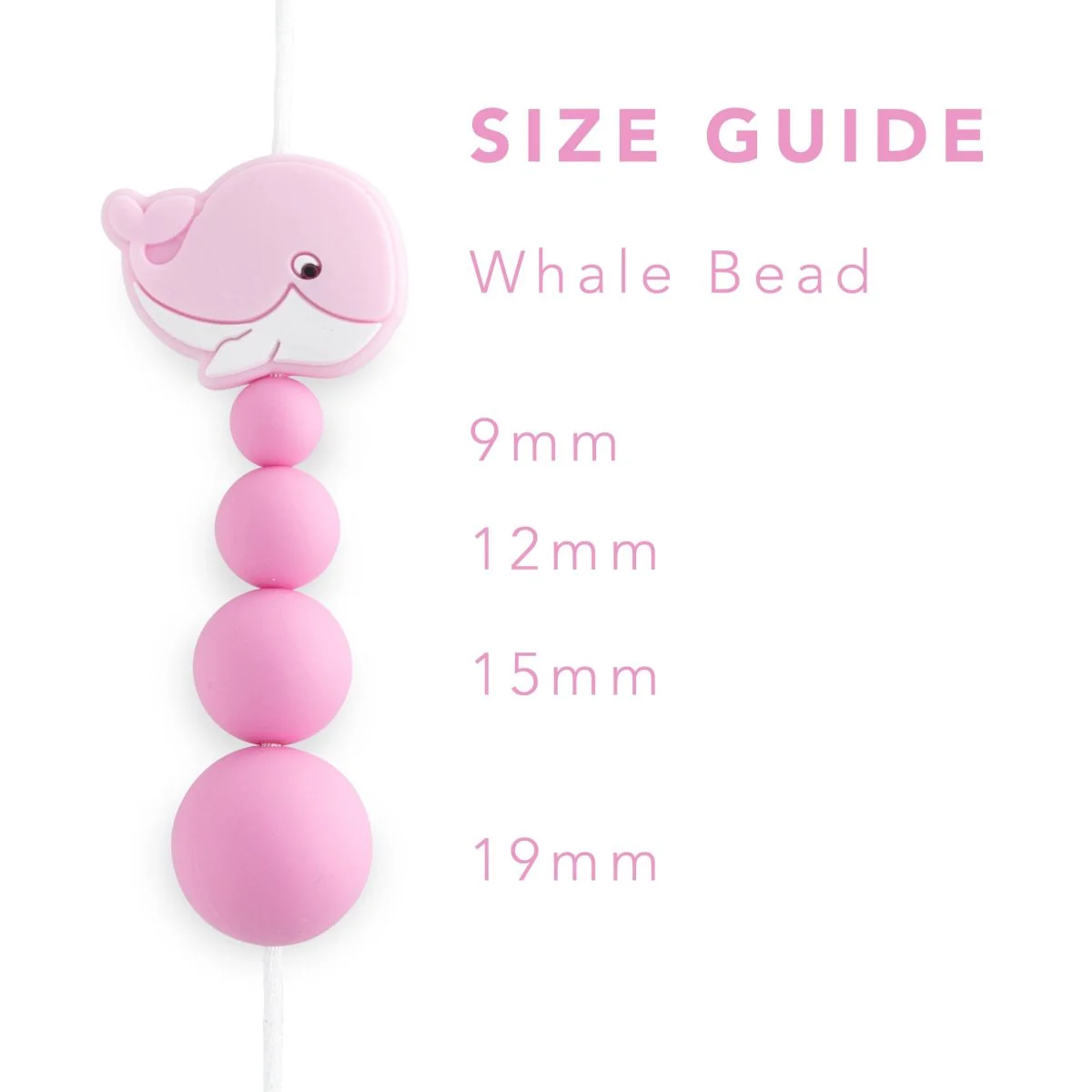 Whale Silicone Focal Beads - Image 4