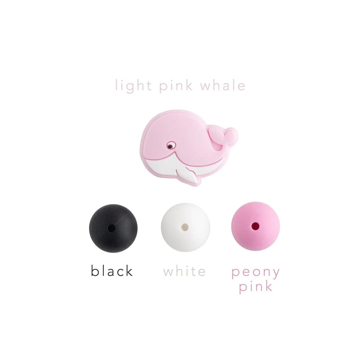 Whale Silicone Focal Beads - Image 3
