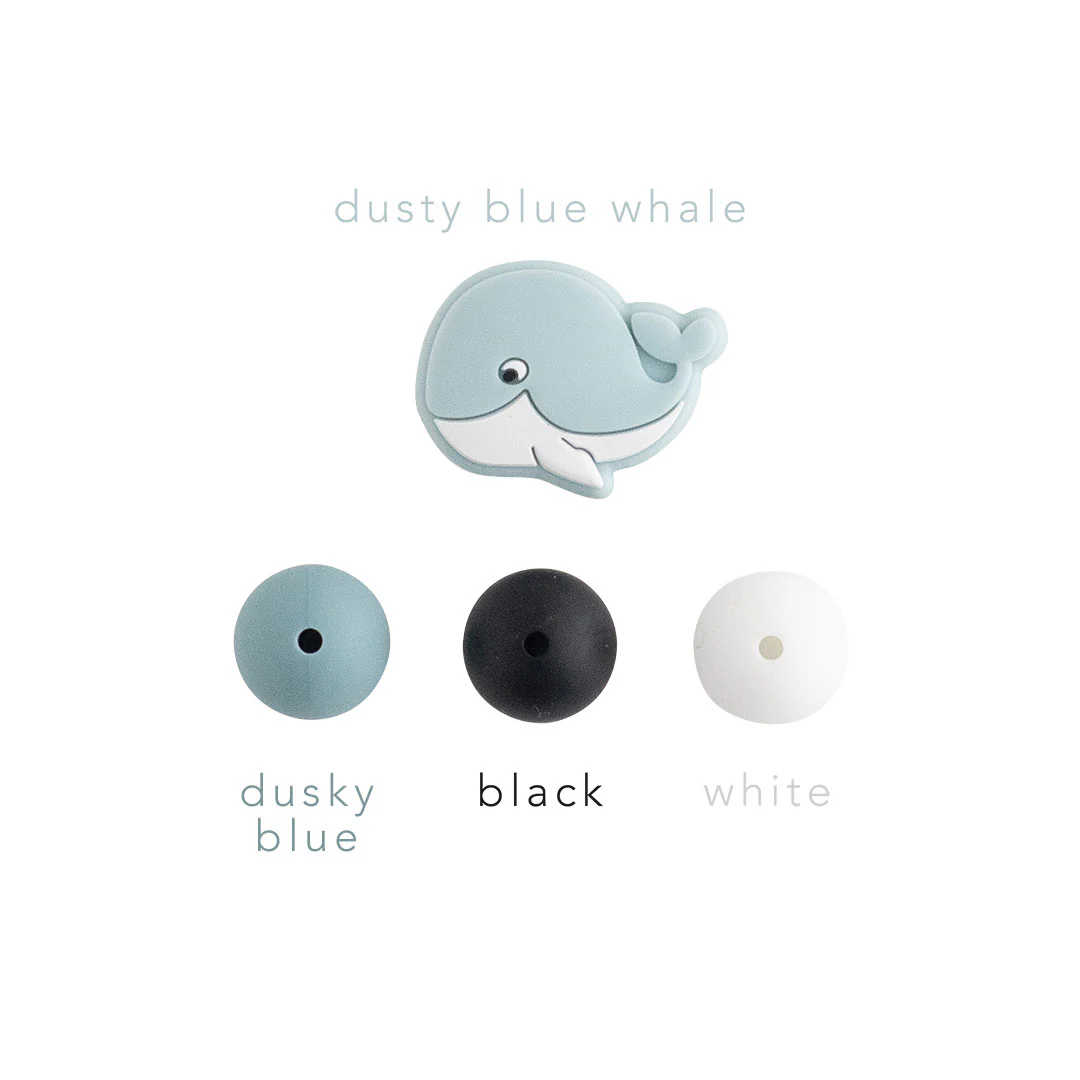 Whale Silicone Focal Beads - Image 5