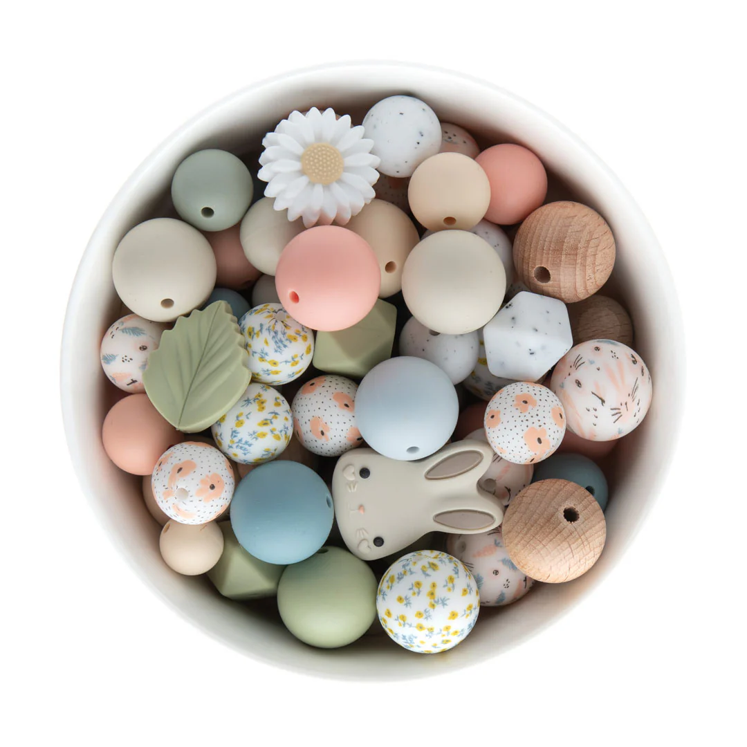 Whimsy Woodland Theme Silicone Bead Packs