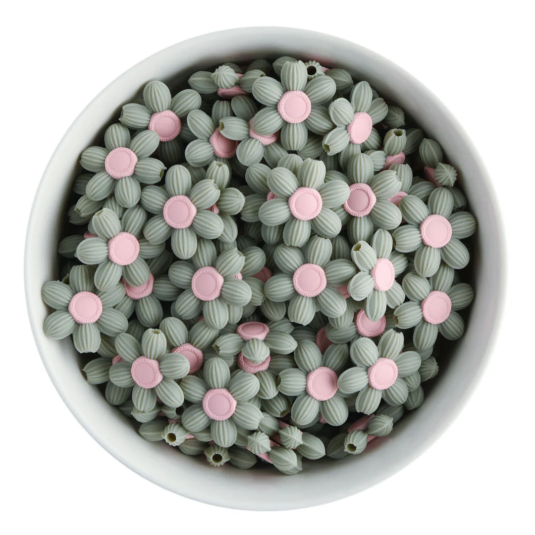 Wildflower Silicone Focal Beads - Image 3