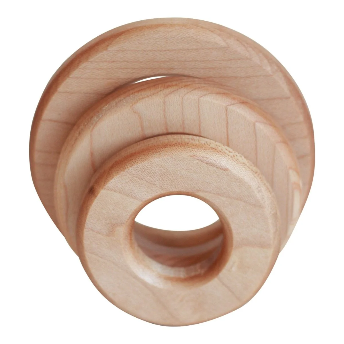 Maple Wood Flat-Faced Rings - Image 3