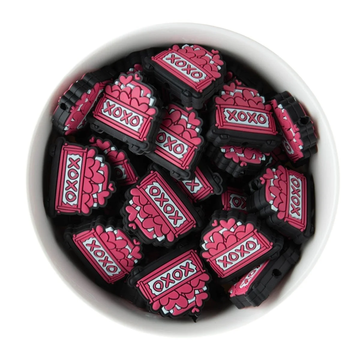 XoXo Truck Silicone Focal Beads