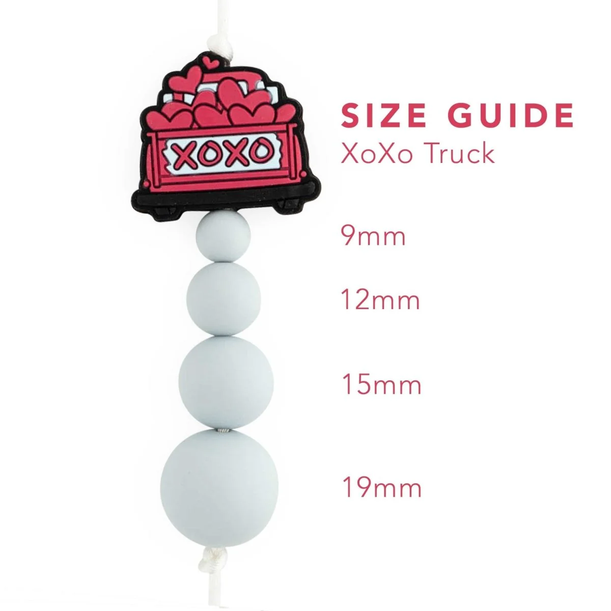 XoXo Truck Silicone Focal Beads - Image 2
