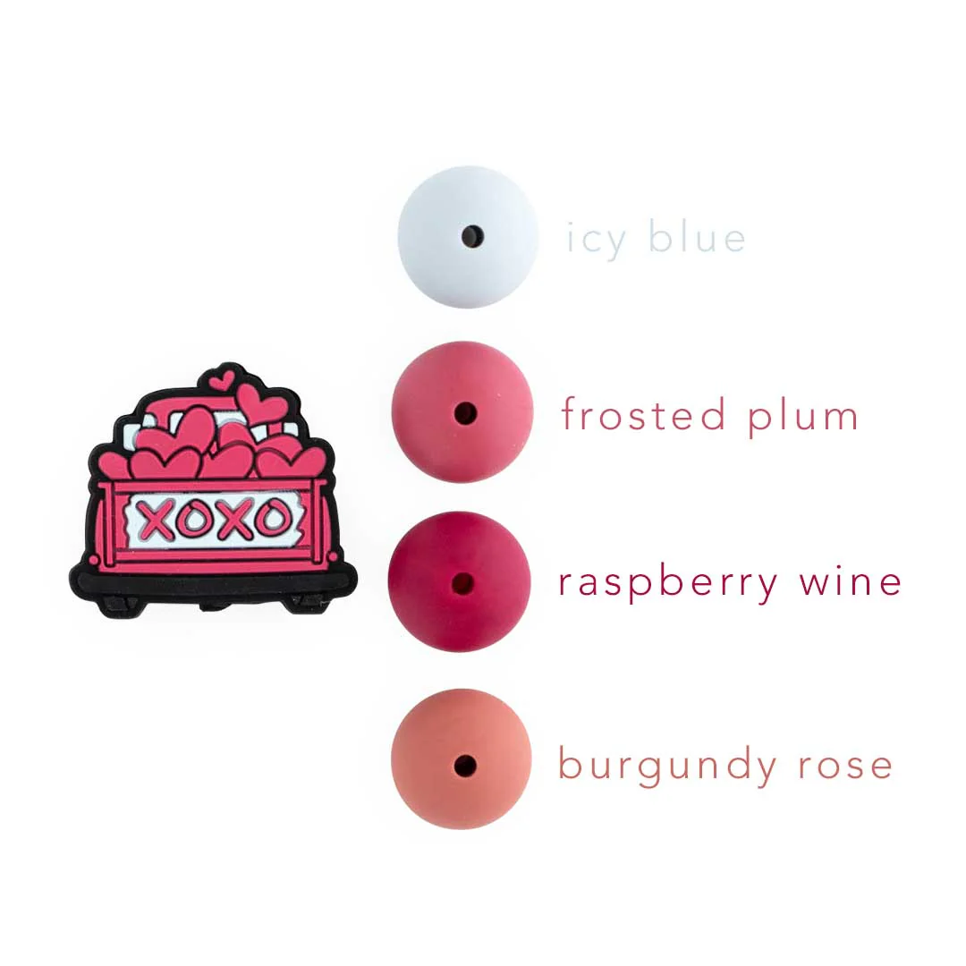 XoXo Truck Silicone Focal Beads - Image 3